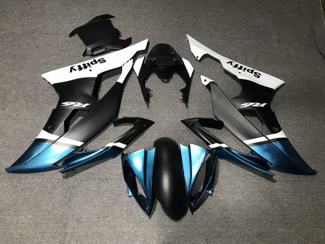 2008-2016 Matte Black and Special Blue Yamaha R6 Fairings Canada 2008-2016 Matte Black and Special Blue Yamaha R6 Fairings Canada