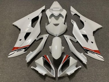 2008-2016 Pearl White Yamaha R6 Fairings Canada