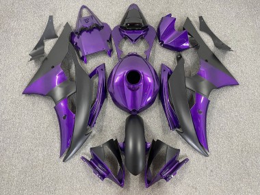 2008-2016 Purple and Matte Black Yamaha R6 Fairings Canada