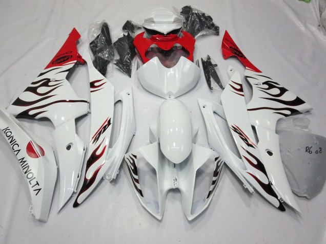 2008-2016 Special Flame Red Yamaha R6 Fairings Canada 2008-2016 Special Flame Red Yamaha R6 Fairings Canada