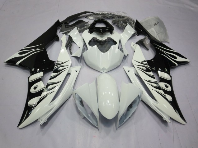 2008-2016 White Flame Yamaha R6 Fairings Canada