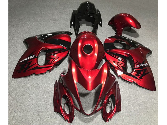 2008-2019 Deep Red Suzuki GSXR 1300 Fairings Canada
