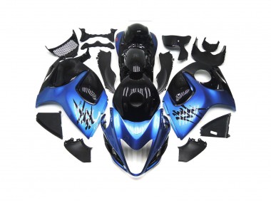 2008-2019 Deep blue with Black Custom Suzuki GSXR 1300 Fairings Canada