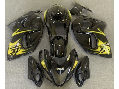 2008-2019 Gloss Black & Yellow Suzuki GSXR 1300 Fairings Canada