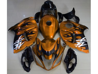 2008-2019 Gloss Orange & Black Suzuki GSXR 1300 Fairings Canada