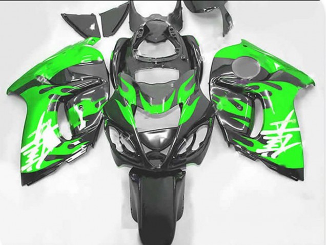 2008-2019 Green and Grey Suzuki GSXR 1300 Fairings Canada