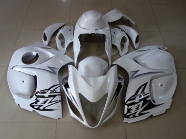 2008-2019 White Suzuki GSXR 1300 Fairings Canada
