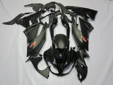 2009-2012 Black Kawasaki ZX6R Fairings Canada