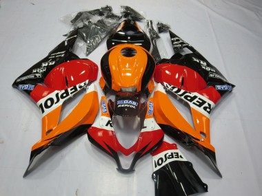 2009-2012 Black Repsol Honda CBR600RR Fairings Canada