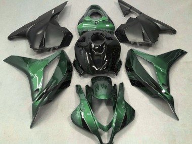 2009-2012 Deep Green with Black Honda CBR600RR Fairings Canada