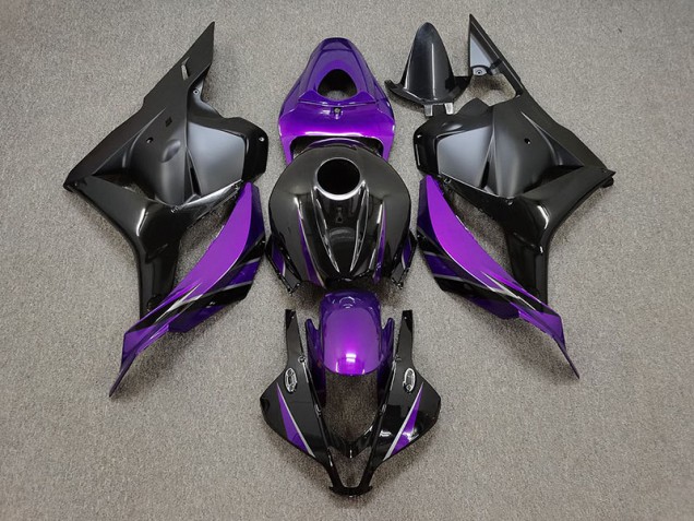 2009-2012 Gloss Purple and Black Honda CBR600RR Fairings Canada 2009-2012 Gloss Purple and Black Honda CBR600RR Fairings Canada