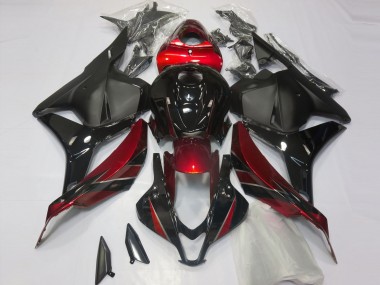 2009-2012 Gloss Red and Black Honda CBR600RR Fairings Canada