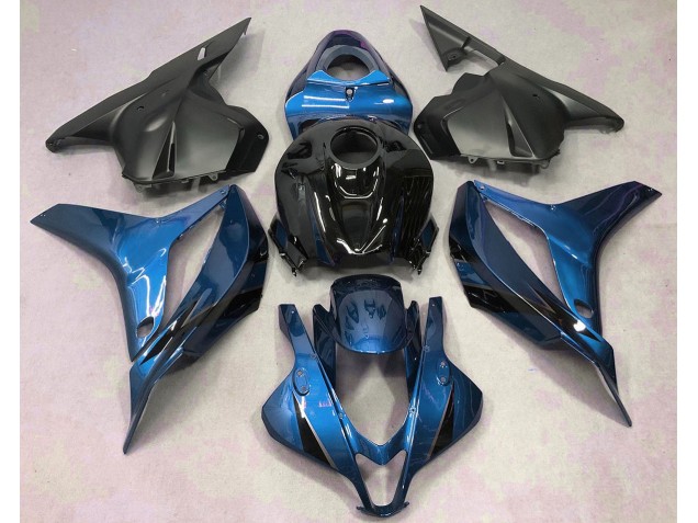2009-2012 Light Blue with Black Honda CBR600RR Fairings Canada 2009-2012 Light Blue with Black Honda CBR600RR Fairings Canada