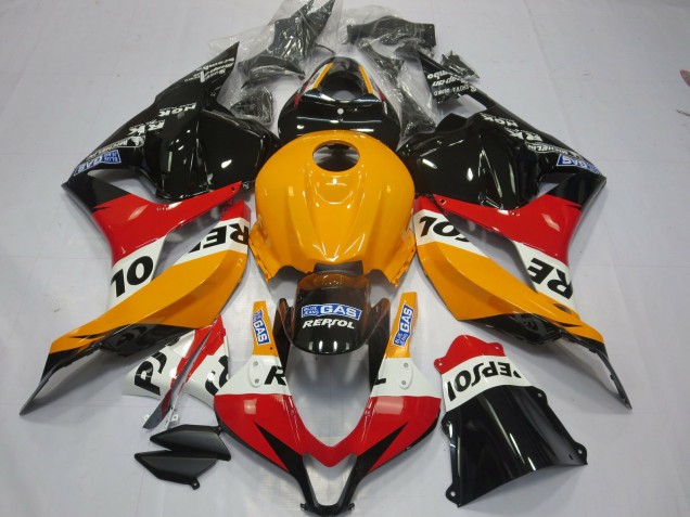2009-2012 Light Orange Repsol Honda CBR600RR Fairings Canada 2009-2012 Light Orange Repsol Honda CBR600RR Fairings Canada