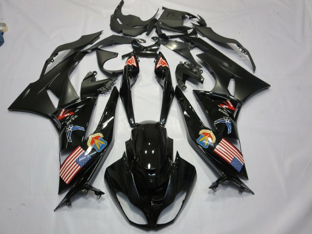 2009-2012 Merica Kawasaki ZX6R Fairings Canada 2009-2012 Merica Kawasaki ZX6R Fairings Canada