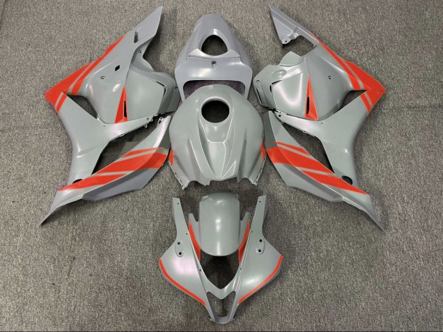 2009-2012 Nardo Gray and Red Honda CBR600RR Fairings Canada