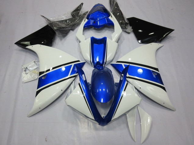 2009-2012 OEM Style Blue White Yamaha R1 Fairings Canada