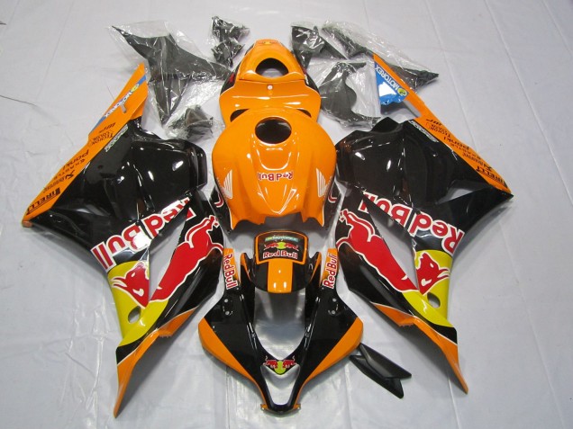 2009-2012 Orange Red Bull Honda CBR600RR Fairings Canada