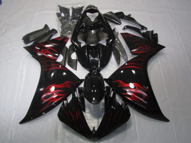 2009-2012 Red Flame Yamaha R1 Fairings Canada