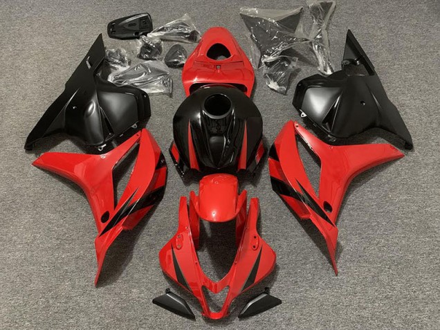 2009-2012 Red and Matte Black Honda CBR600RR Fairings Canada