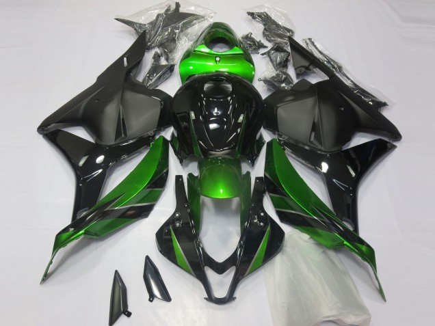 2009-2012 Special Green Matte Black Honda CBR600RR Fairings Canada 2009-2012 Special Green Matte Black Honda CBR600RR Fairings Canada