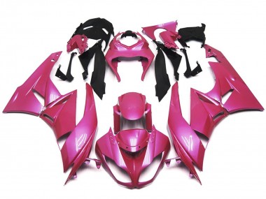 2009-2012 Vibrant Gloss Pink Kawasaki ZX6R Fairings Canada