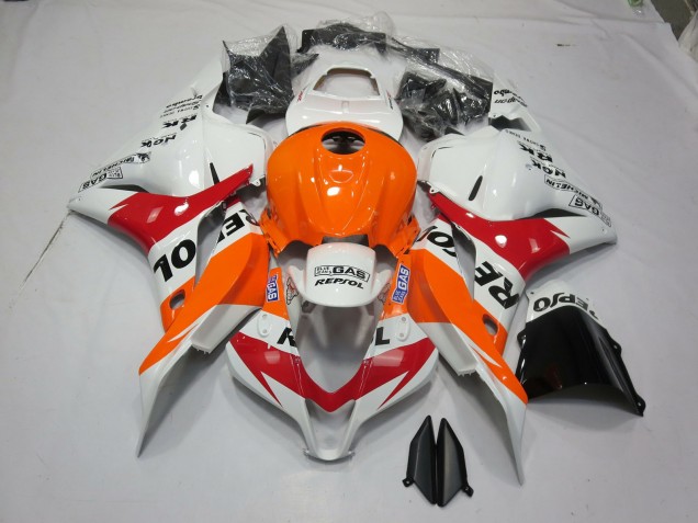 2009-2012 White Orange Repsol Honda CBR600RR Fairings Canada 2009-2012 White Orange Repsol Honda CBR600RR Fairings Canada