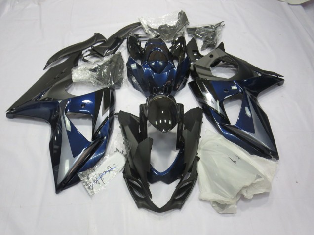 2009-2016 Blue Silver and Black Suzuki GSXR 1000 Fairings Canada 2009-2016 Blue Silver and Black Suzuki GSXR 1000 Fairings Canada