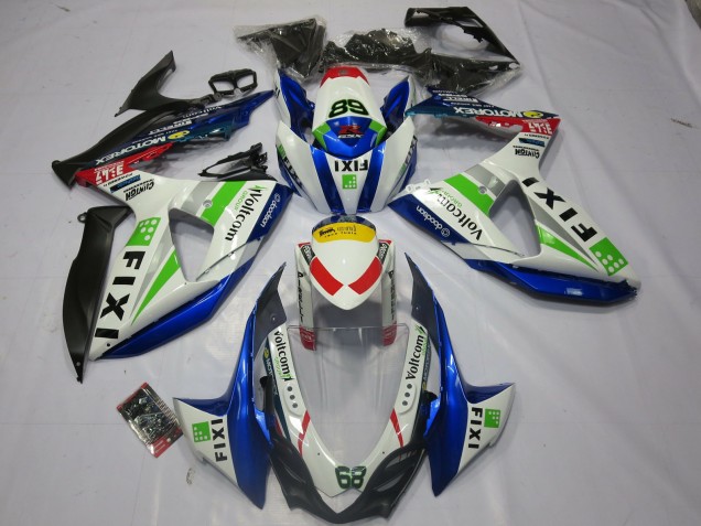 2009-2016 Fixi Suzuki GSXR 1000 Fairings Canada 2009-2016 Fixi Suzuki GSXR 1000 Fairings Canada