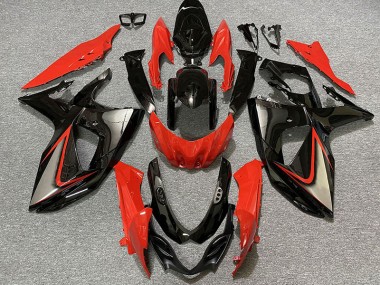 2009-2016 Gloss Red and Black Suzuki GSXR 1000 Fairings Canada