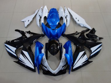 2009-2016 Gloss White and Black with Red Matte Blue Suzuki GSXR 1000 Fairings Canada