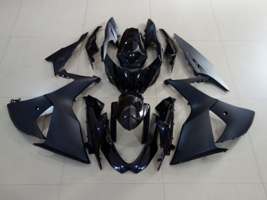 2009-2016 Matte Black and Gloss Black Suzuki GSXR 1000 Fairings Canada