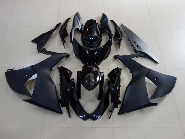 2009-2016 Matte Black and Gloss Black Suzuki GSXR 1000 Fairings Canada 2009-2016 Matte Black and Gloss Black Suzuki GSXR 1000 Fairings Canada