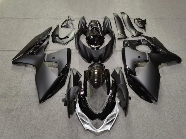 2009-2016 Plain Matte and Gloss Black Suzuki GSXR 1000 Fairings Canada