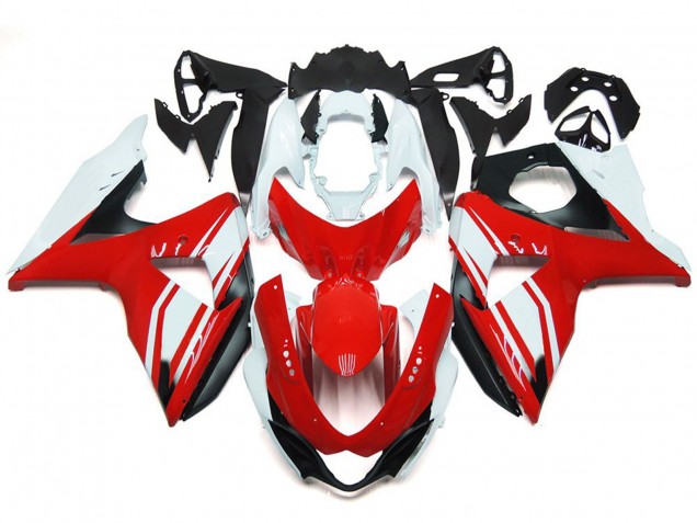 2009-2016 Red Gloss with Black Style Suzuki GSXR 1000 Fairings Canada 2009-2016 Red Gloss with Black Style Suzuki GSXR 1000 Fairings Canada