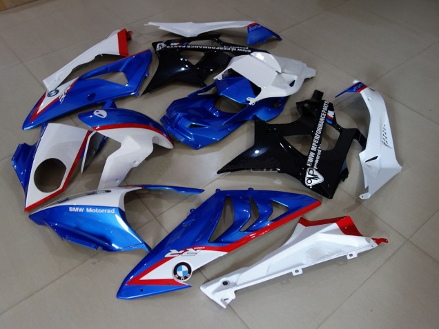 2009-2018 Stock style Blue and White BMW S1000RR Fairings Canada 2009-2018 Stock style Blue and White BMW S1000RR Fairings Canada