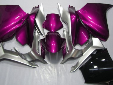 2010-2013 Deep Pink and Silver Honda VFR1200 Fairings Canada