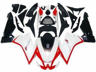 2010-2015 Gloss White & Red Aprilia RSV4 1000 Fairings Canada