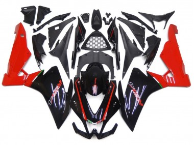 2010-2015 Red and Black Aprilia RSV4 1000 Fairings Canada