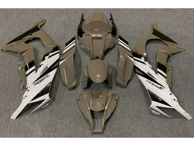 2011-2015 Gloss Brown & White Kawasaki ZX10R Fairings Canada