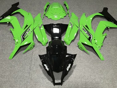 2011-2015 Gloss Green & Logos Kawasaki ZX10R Fairings Canada