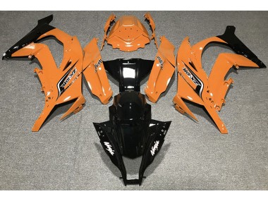 2011-2015 Gloss Orange & Logos Kawasaki ZX10R Fairings Canada