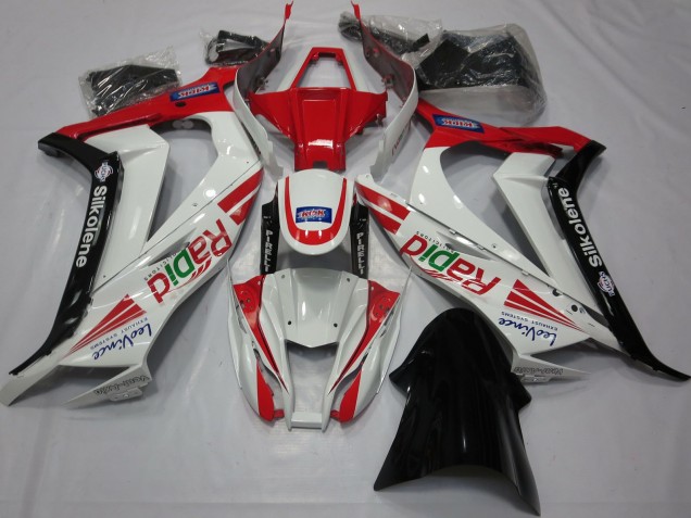 2011-2015 Red White Black Ra Kawasaki ZX10R Fairings Canada 2011-2015 Red White Black Ra Kawasaki ZX10R Fairings Canada