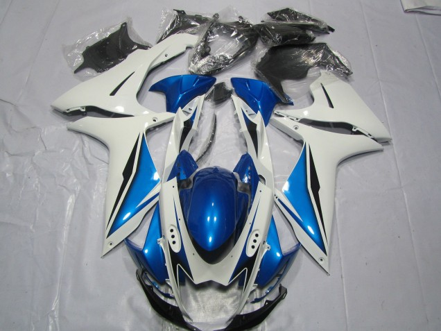 2011-2020 Light Blue and White Suzuki GSXR 600-750 Fairings Canada 2011-2020 Light Blue and White Suzuki GSXR 600-750 Fairings Canada
