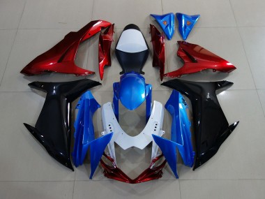 2011-2020 Blue/Black/Red Suzuki GSXR 600-750 Fairings Canada