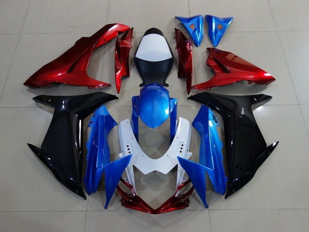 2011-2020 Blue/Black/Red Suzuki GSXR 600-750 Fairings Canada 2011-2020 Blue/Black/Red Suzuki GSXR 600-750 Fairings Canada