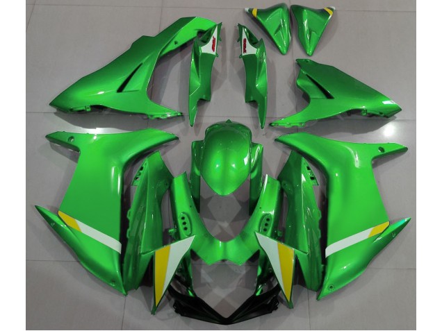 2011-2020 Full Gloss Light Green Suzuki GSXR 600-750 Fairings Canada