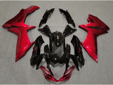 2011-2020 Gloss Black and Lava Red Suzuki GSXR 600-750 Fairings Canada