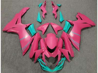 2011-2020 Matte Hot Pink and Teal Suzuki GSXR 600-750 Fairings Canada