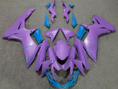 2011-2020 Matte Purple & Blue Suzuki GSXR 600-750 Fairings Canada